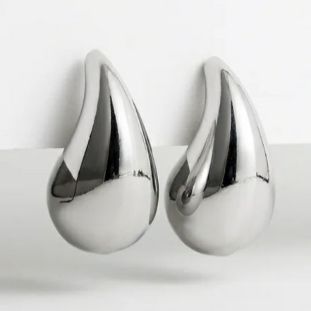 Silver TearDrop Earrings
